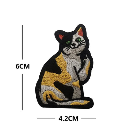 Cartoon Cat Embroidered Armband
