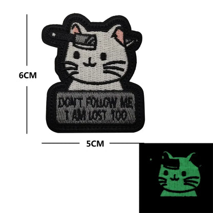 Cartoon Cat Embroidered Armband