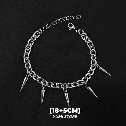 Punk Rivet Bracelet For Man